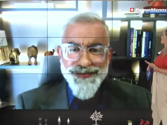 Dr. Barakat no programa Sempre Bem, do SBT, falando sobre emagrecimento